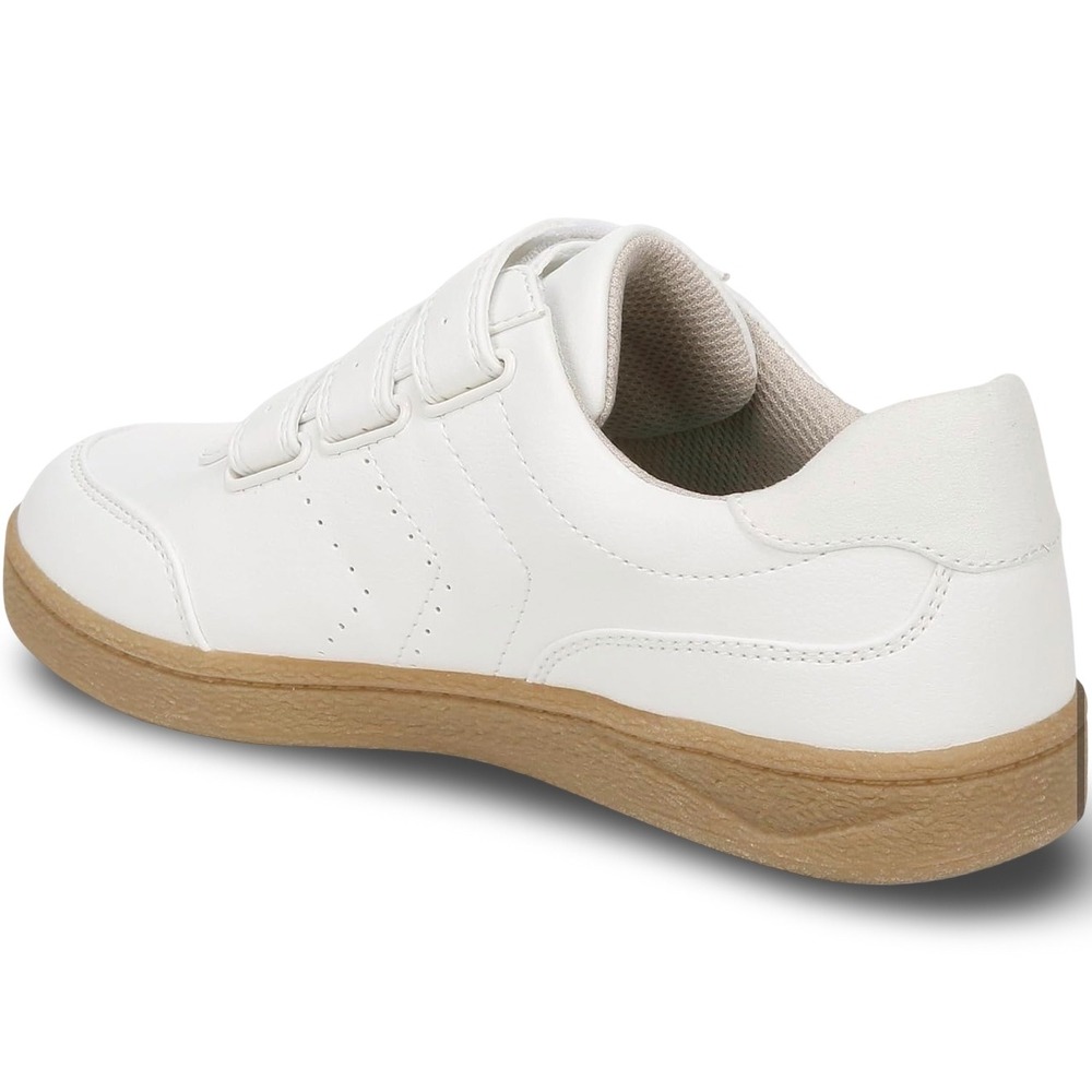 Dr. Scholls Daydreamer Womens White Triple Strap Hook Loop Court Sneaker 7.5 M - Picture 11 of 12
